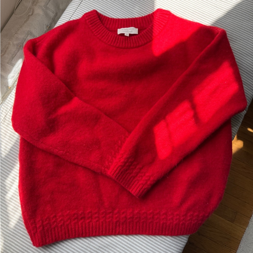 Sezane Amiel Red Sweater / Jumper Medium (M)